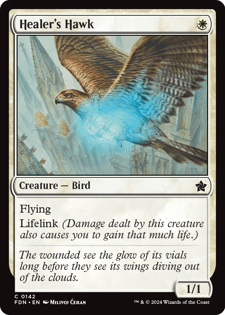 Healer's Hawk - (FDN) #142
