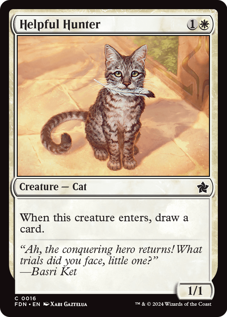 Helpful Hunter - (FDN) #16
