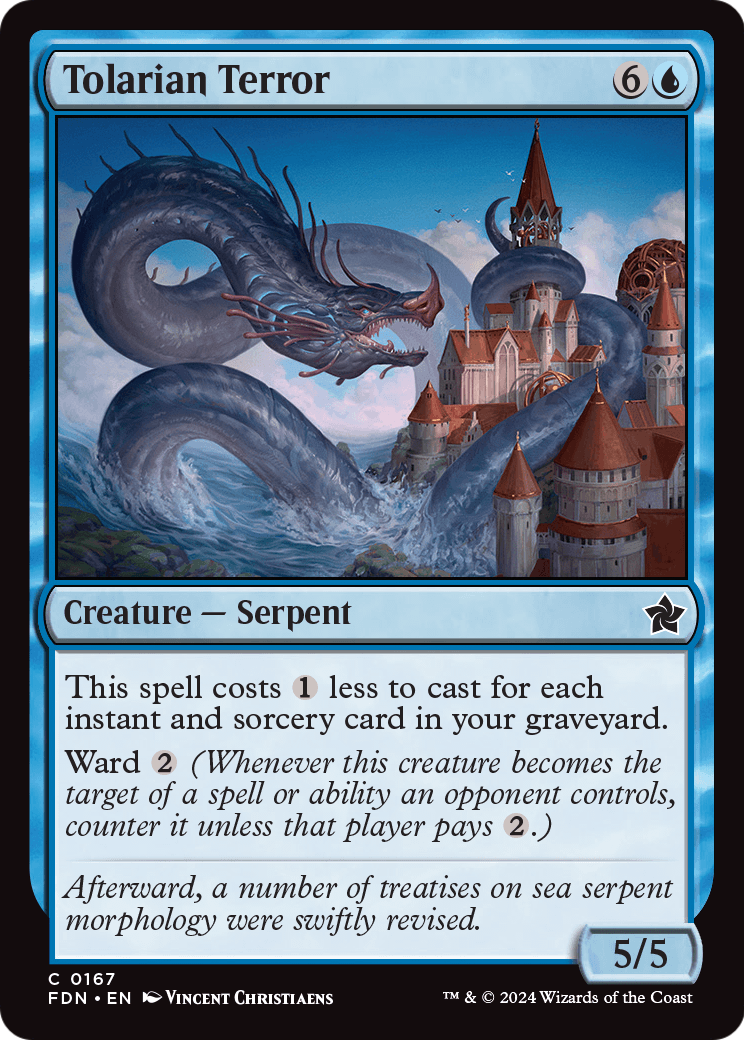 Tolarian Terror - (FDN) #167