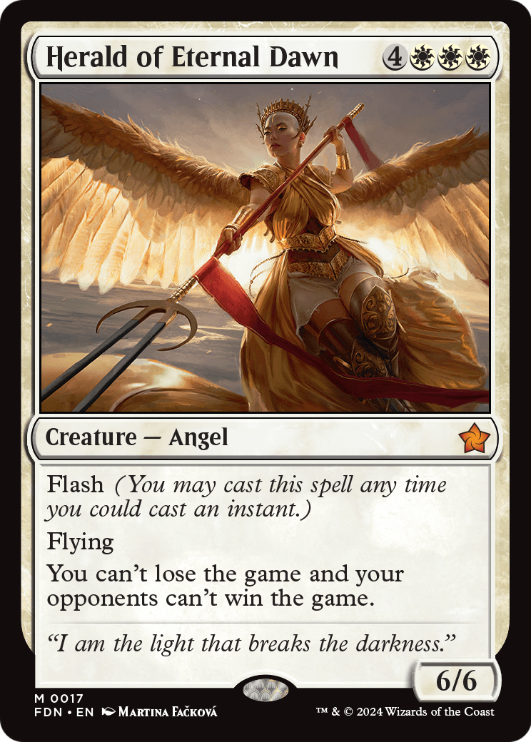 Herald of Eternal Dawn - (FDN) #17 (Foil)