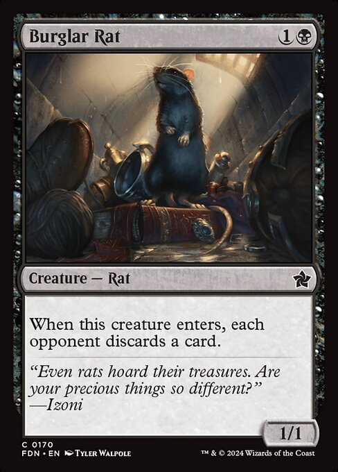 Burglar Rat - (FDN) #170