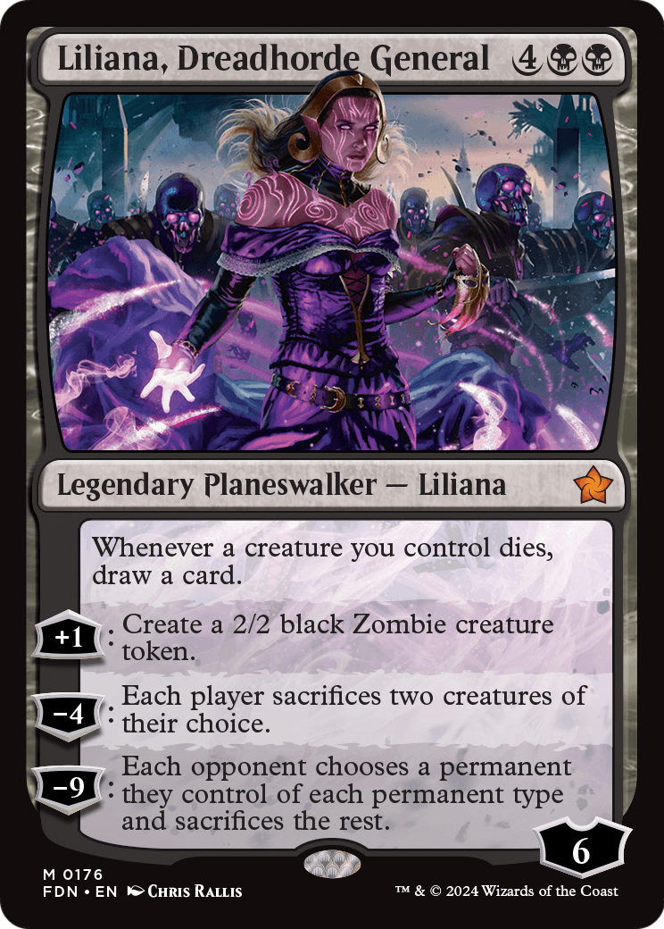 Liliana, Dreadhorde General - (FDN) #176