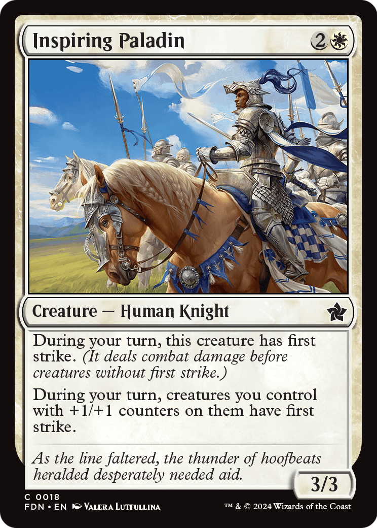 Inspiring Paladin - (FDN) #18