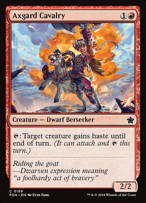 Axgard Cavalry - (FDN) #189