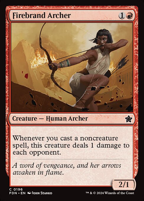 Firebrand Archer - (FDN) #196