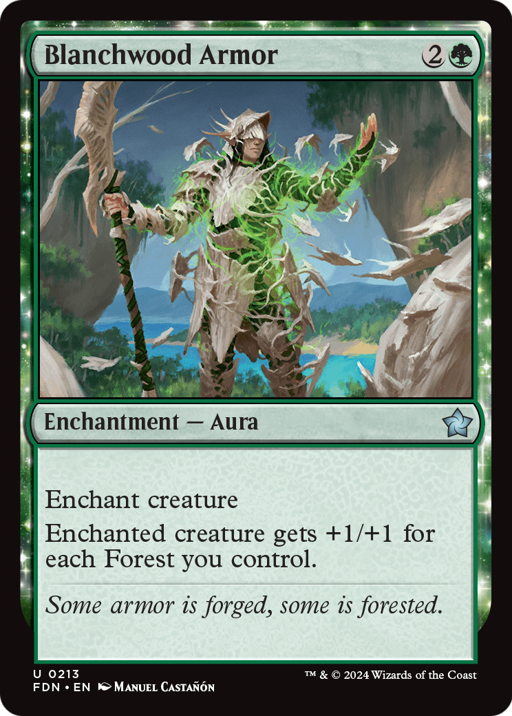 Blanchwood Armor - (FDN) #213