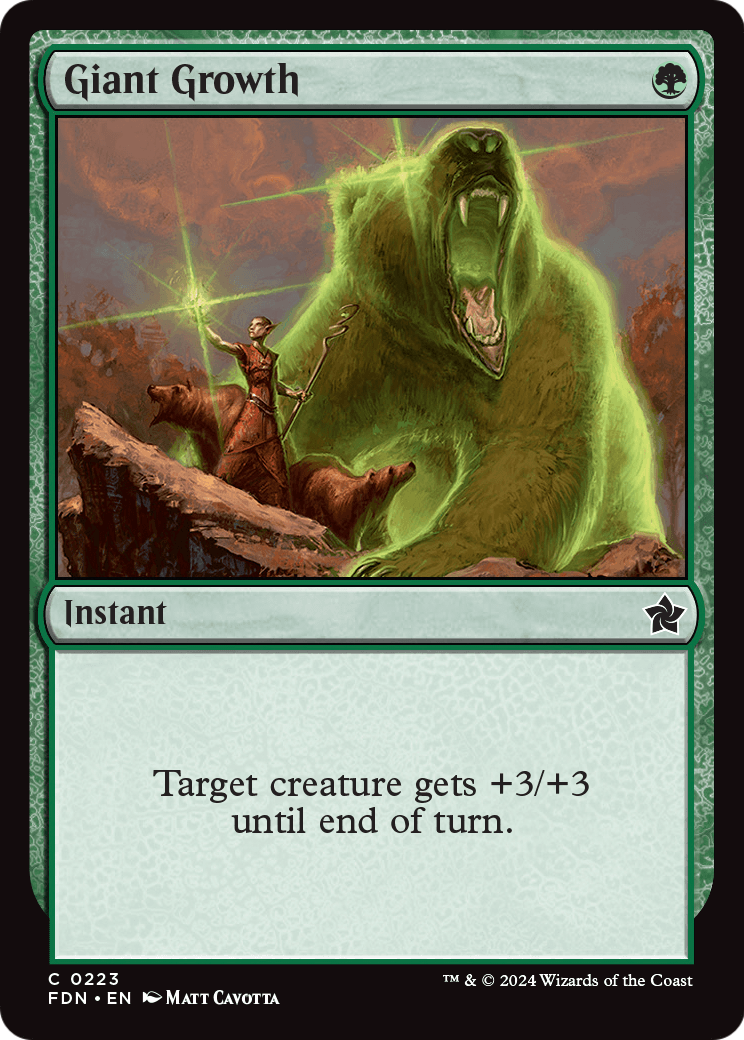 Giant Growth - (FDN) #223