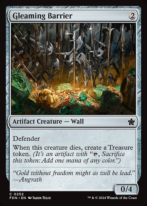 Gleaming Barrier - (FDN) #252
