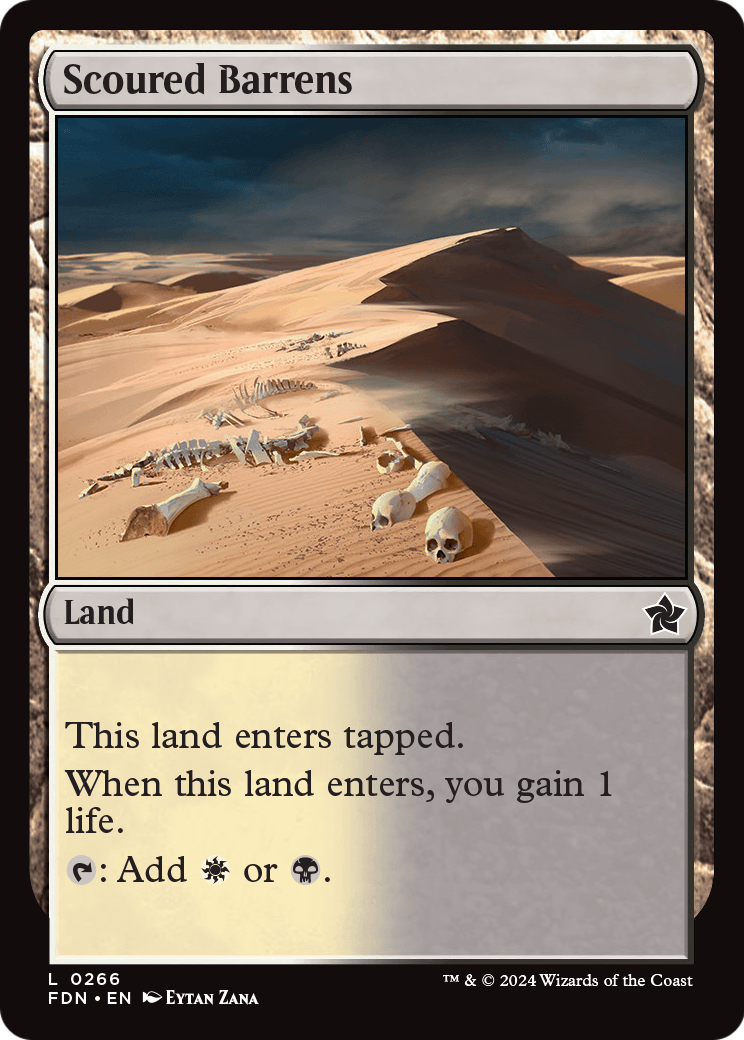 Scoured Barrens - (FDN) #266