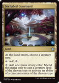 Secluded Courtyard - (FDN) #267