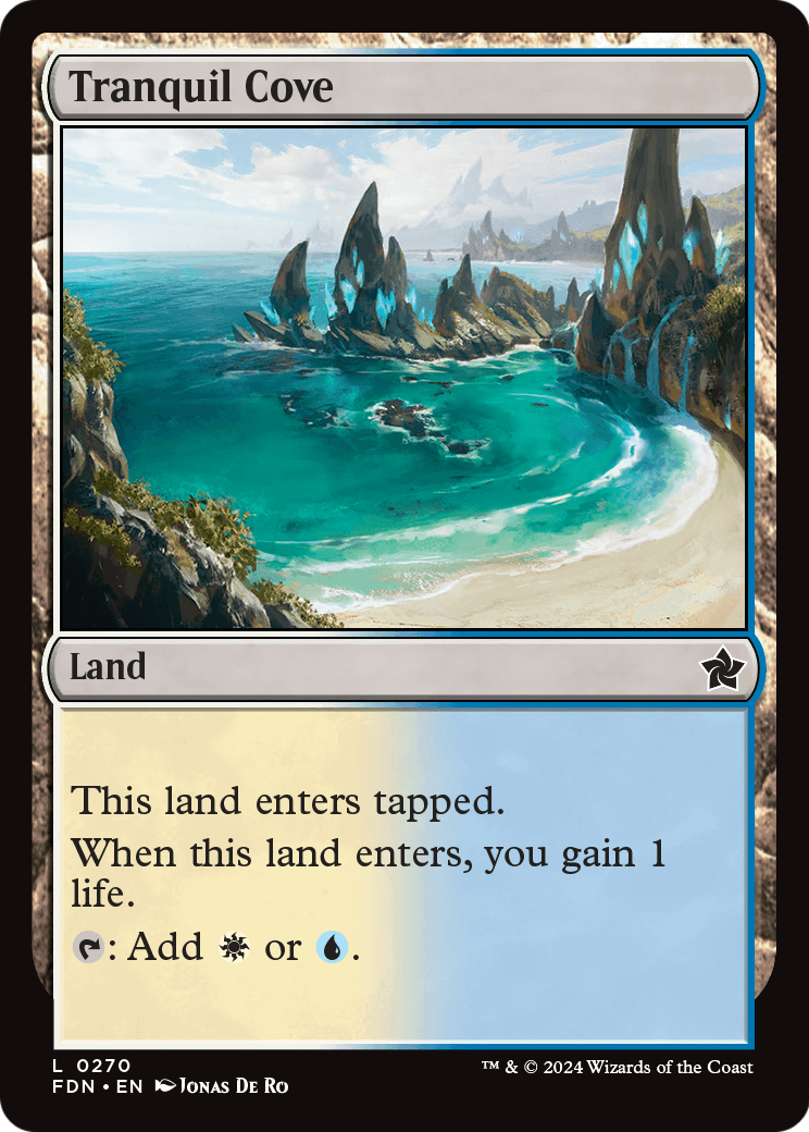 Tranquil Cove - (FDN) #270 (Foil)