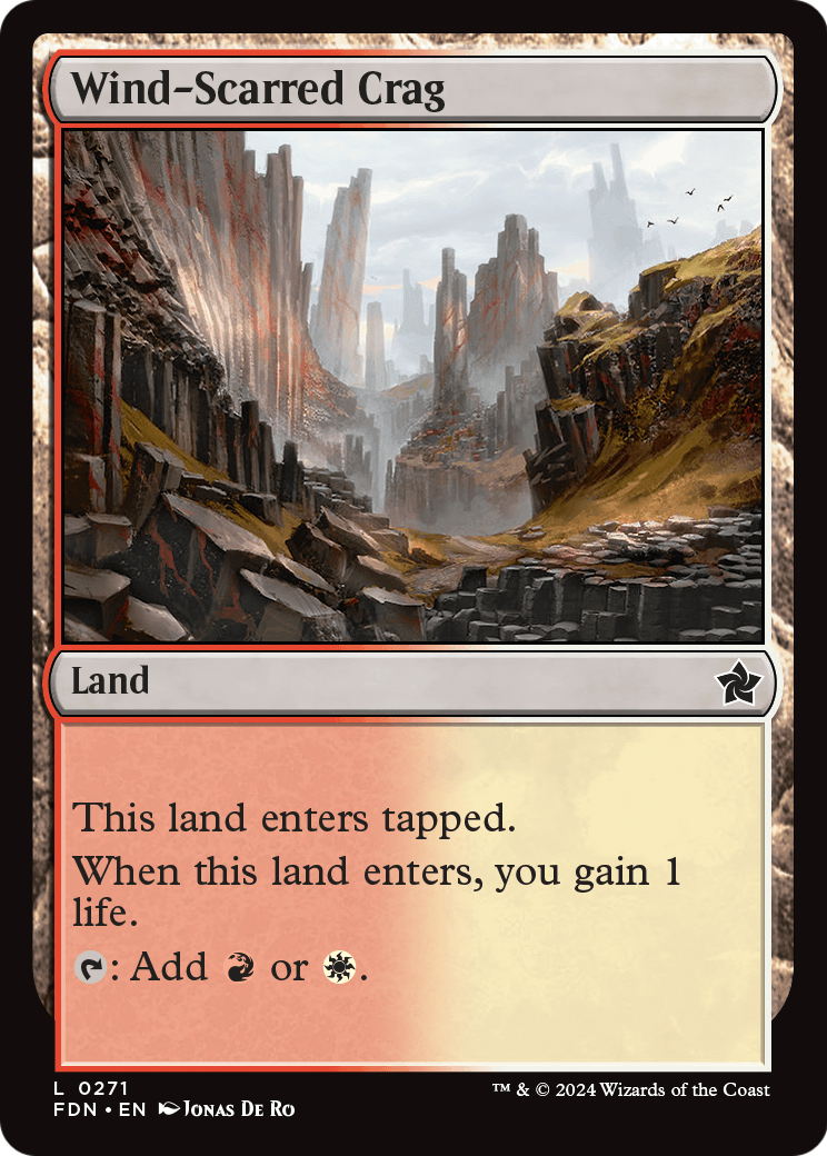 Wind-Scarred Crag - (FDN) #271