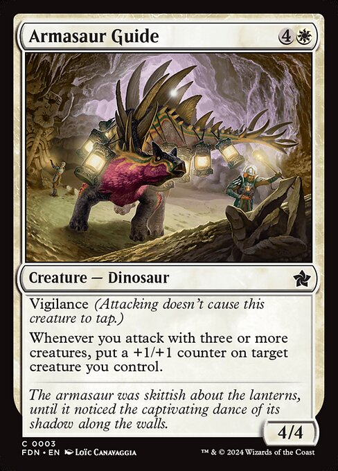 Armasaur Guide - (FDN) #3