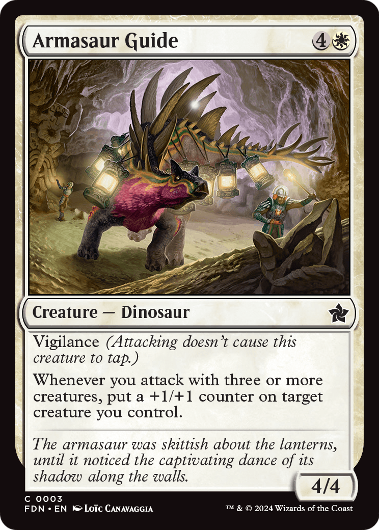 Armasaur Guide - (FDN) #3