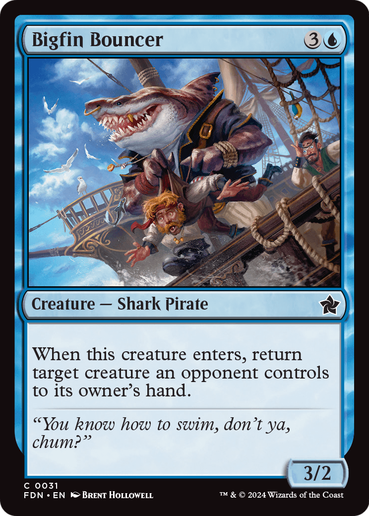 Bigfin Bouncer - (FDN) #31