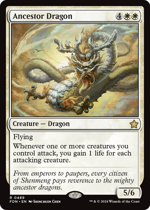 Ancestor Dragon - (FDN) #489