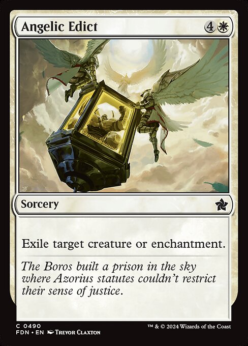 Angelic Edict - (FDN) #490