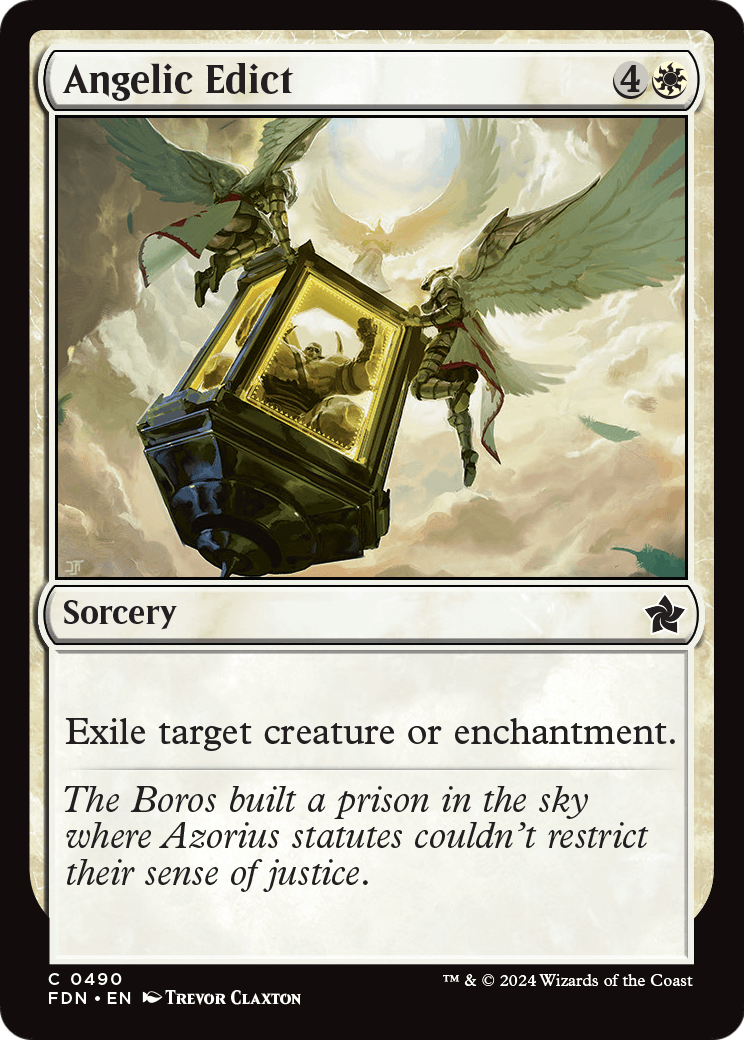 Angelic Edict - (FDN) #490