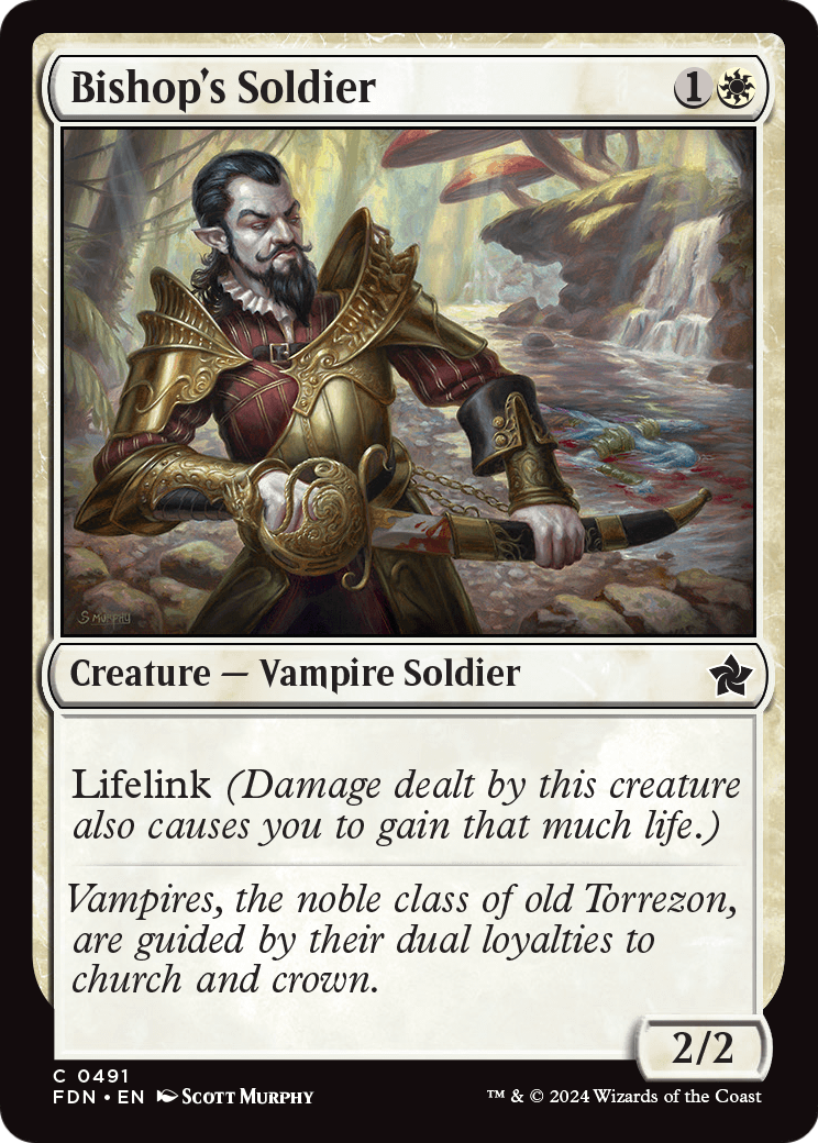 Bishop's Soldier - (FDN) #491