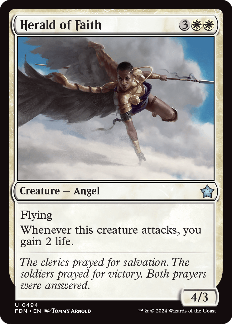 Herald of Faith - (FDN) #494