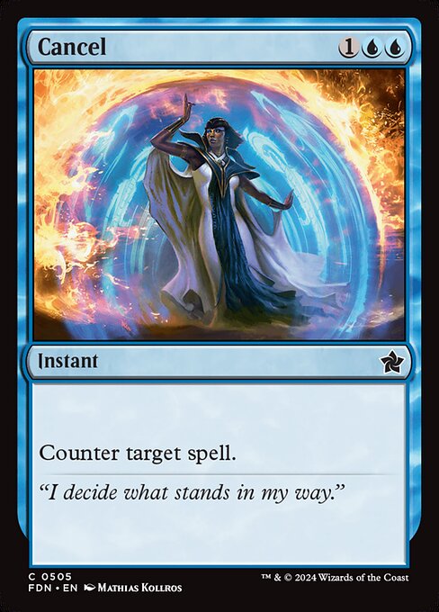 Cancel - (FDN) #505