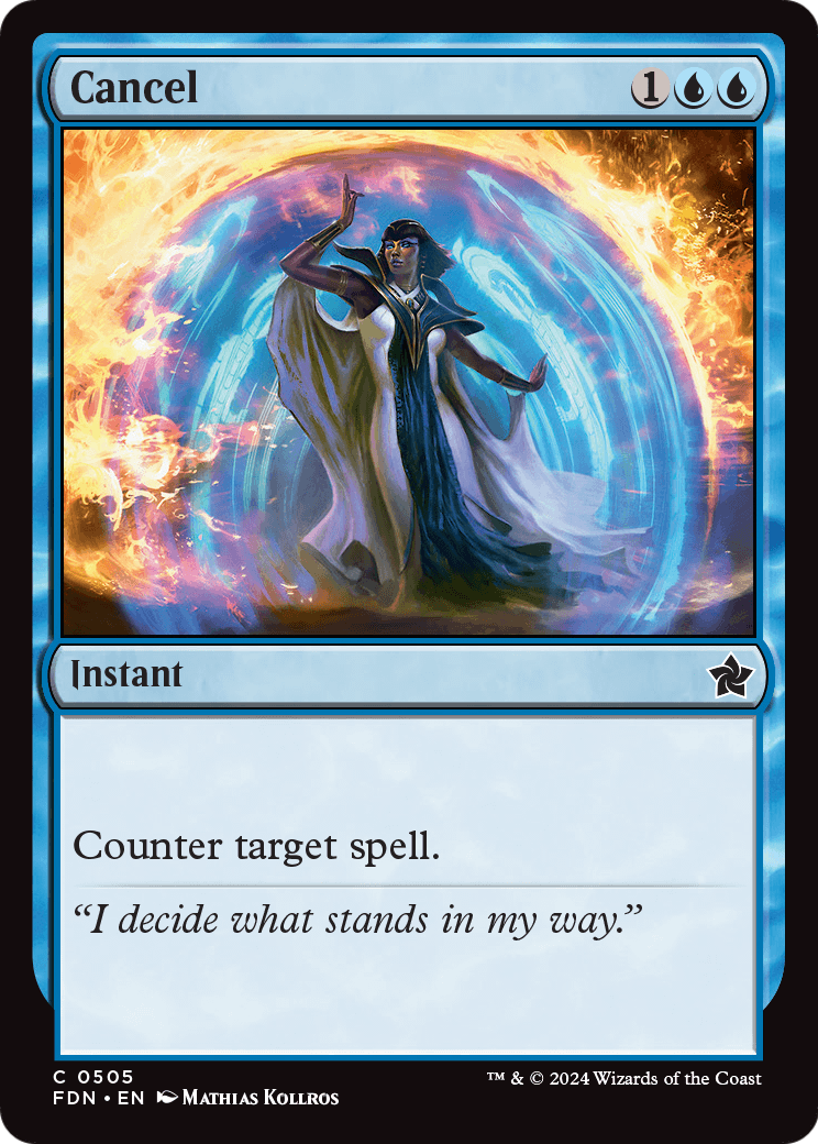 Cancel - (FDN) #505