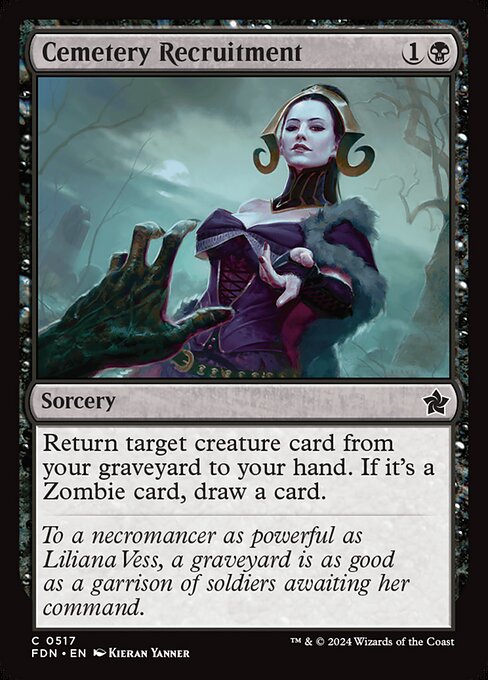 Cemetery Recruitment - (FDN) #517