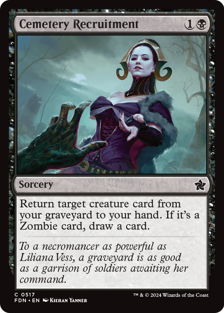 Cemetery Recruitment - (FDN) #517