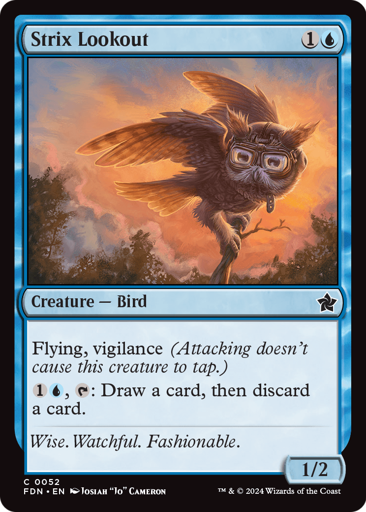 Strix Lookout - (FDN) #52