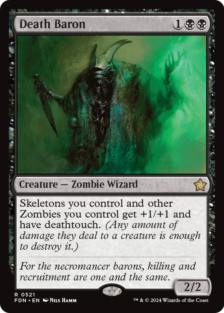 Death Baron - (FDN) #521