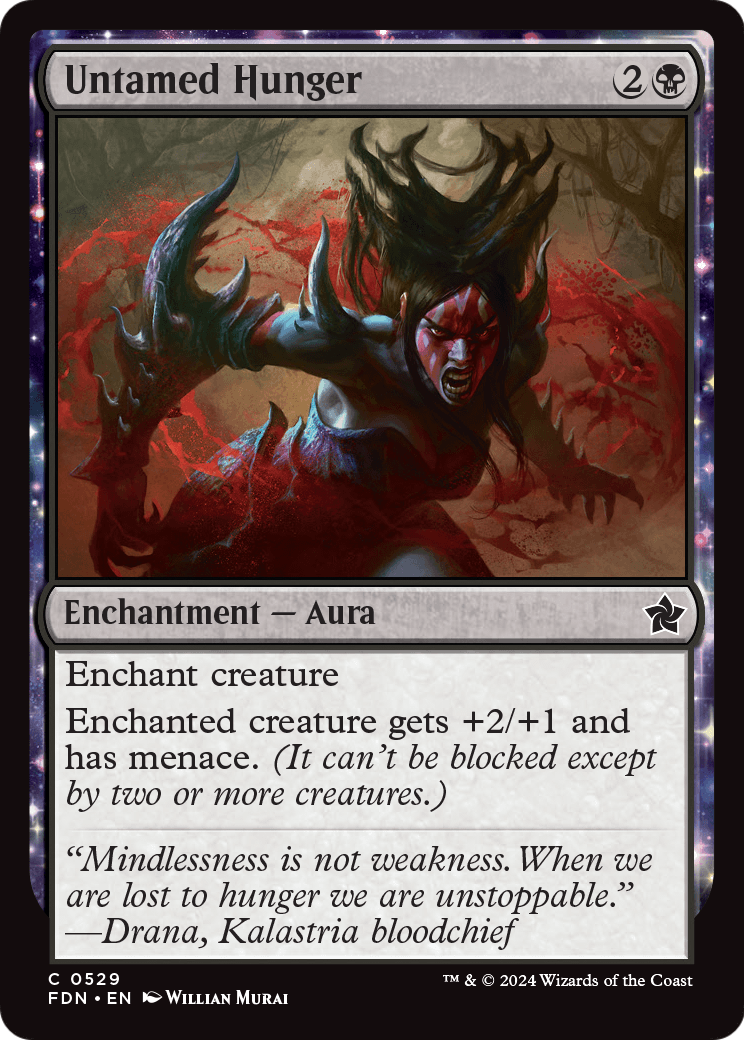 Untamed Hunger - (FDN) #529