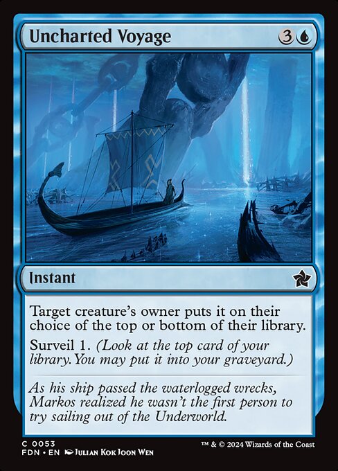 Uncharted Voyage - (FDN) #53