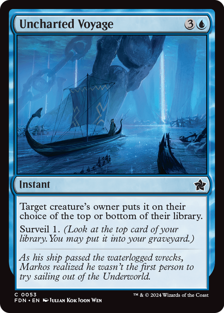 Uncharted Voyage - (FDN) #53