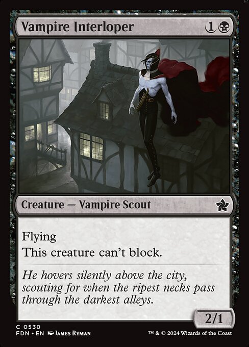 Vampire Interloper - (FDN) #530