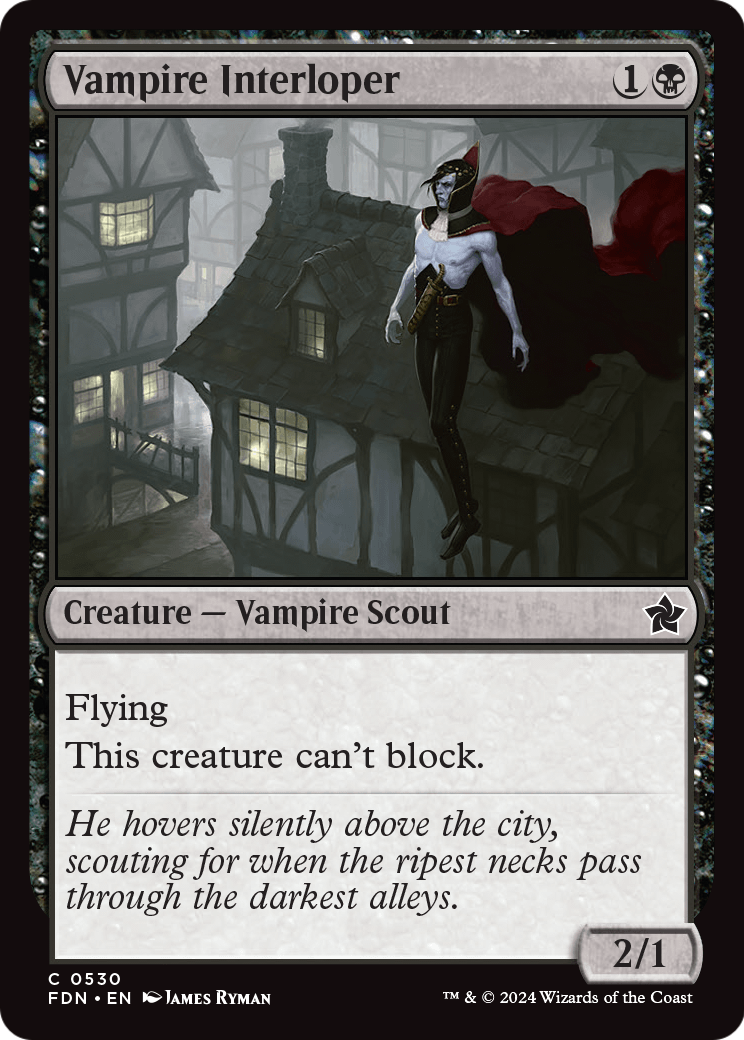 Vampire Interloper - (FDN) #530