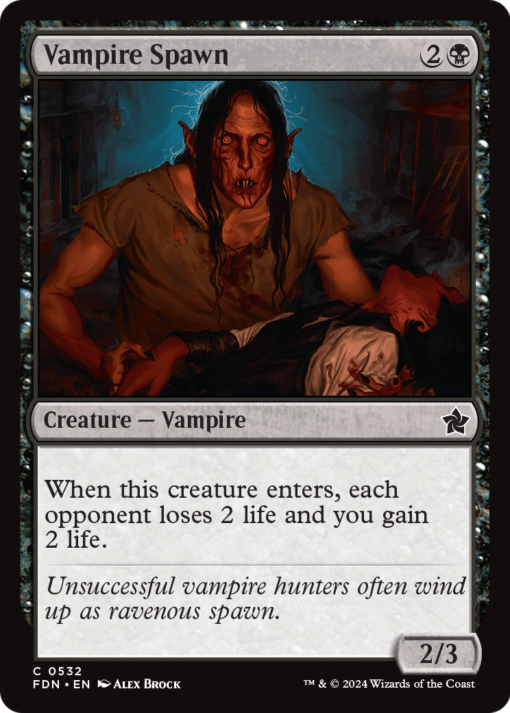Vampire Spawn - (FDN) #532