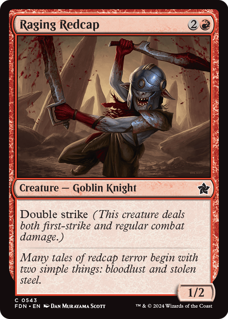 Raging Redcap - (FDN) #543