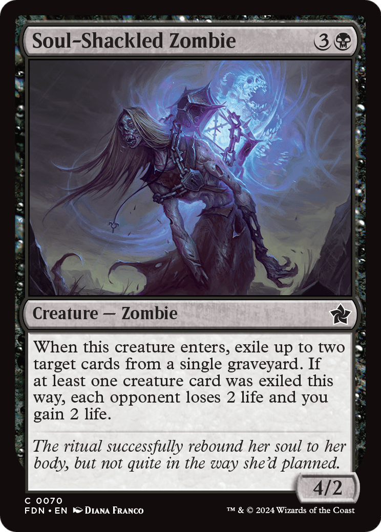 Soul-Shackled Zombie - (FDN) #70