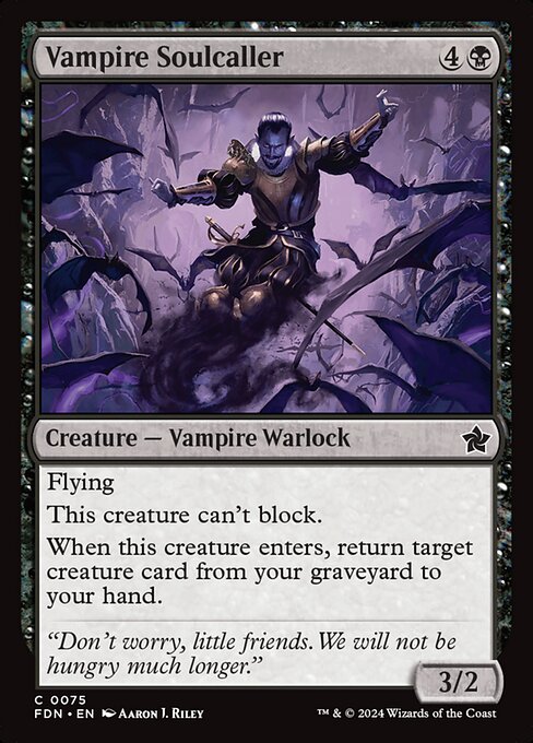 Vampire Soulcaller - (FDN) #75