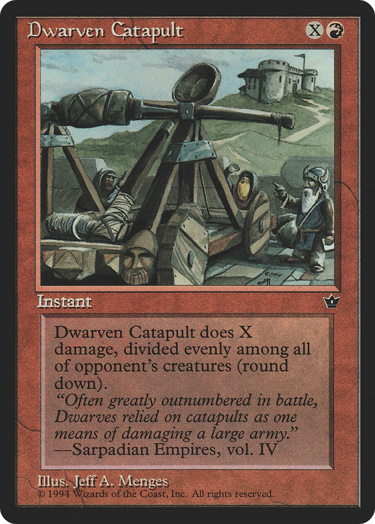 Dwarven Catapult - (FEM) #51