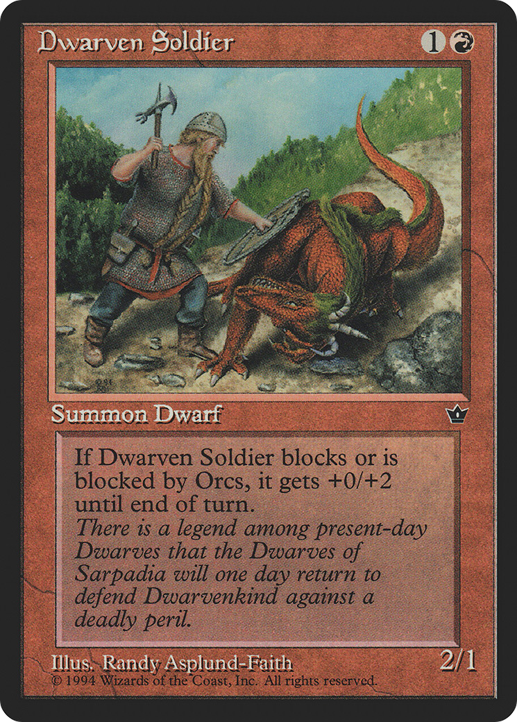 Dwarven Soldier - (FEM) #53b