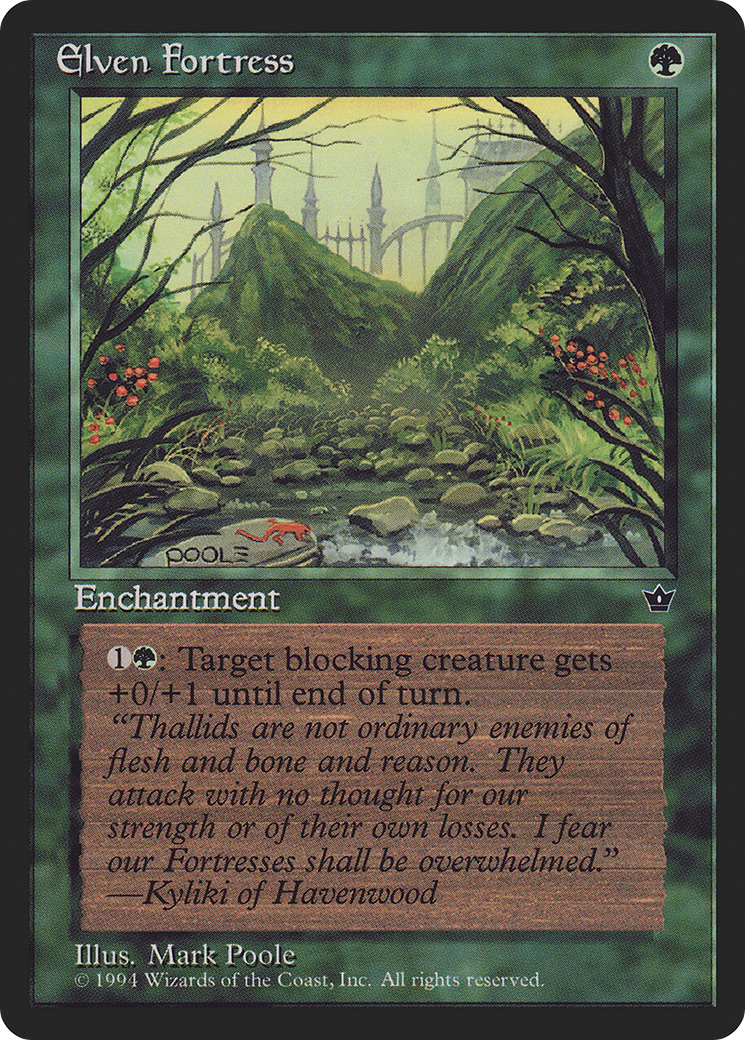 Elven Fortress - (FEM) #65c