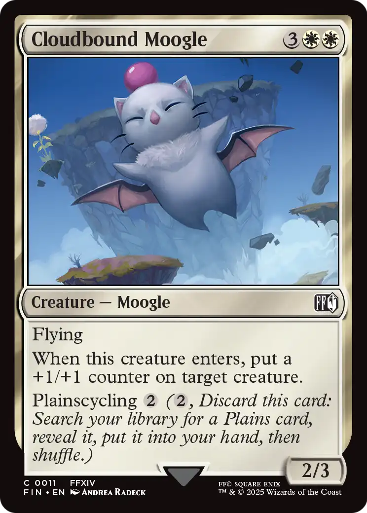 Cloudbound Moogle - (FIN) #11