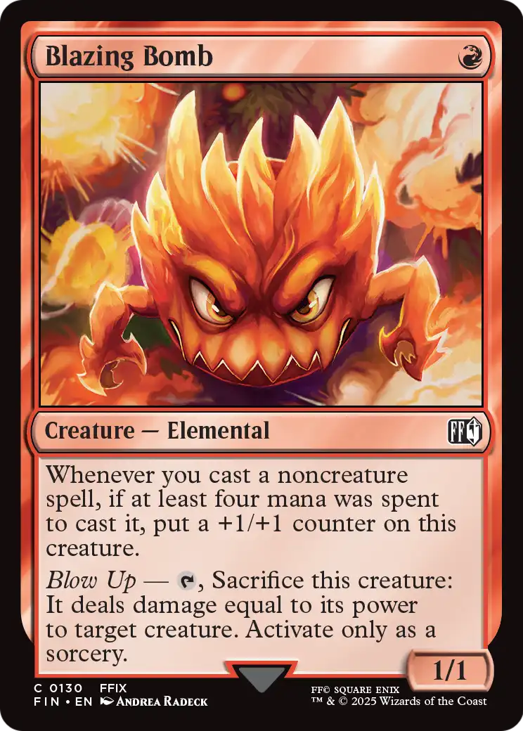 Blazing Bomb - (FIN) #130
