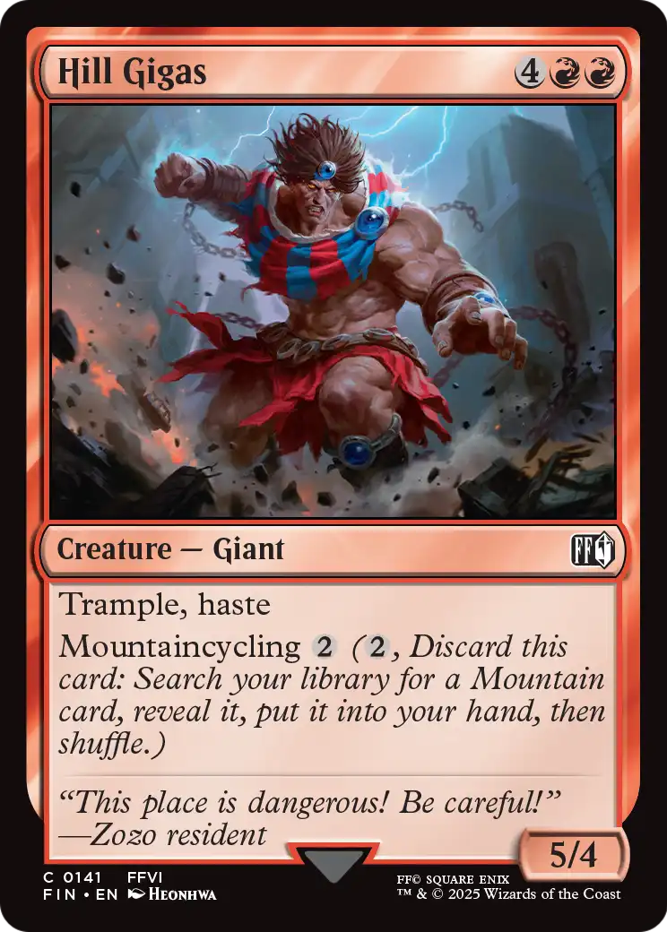 Hill Gigas - (FIN) #141