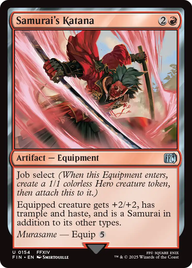 Samurai's Katana - (FIN) #154