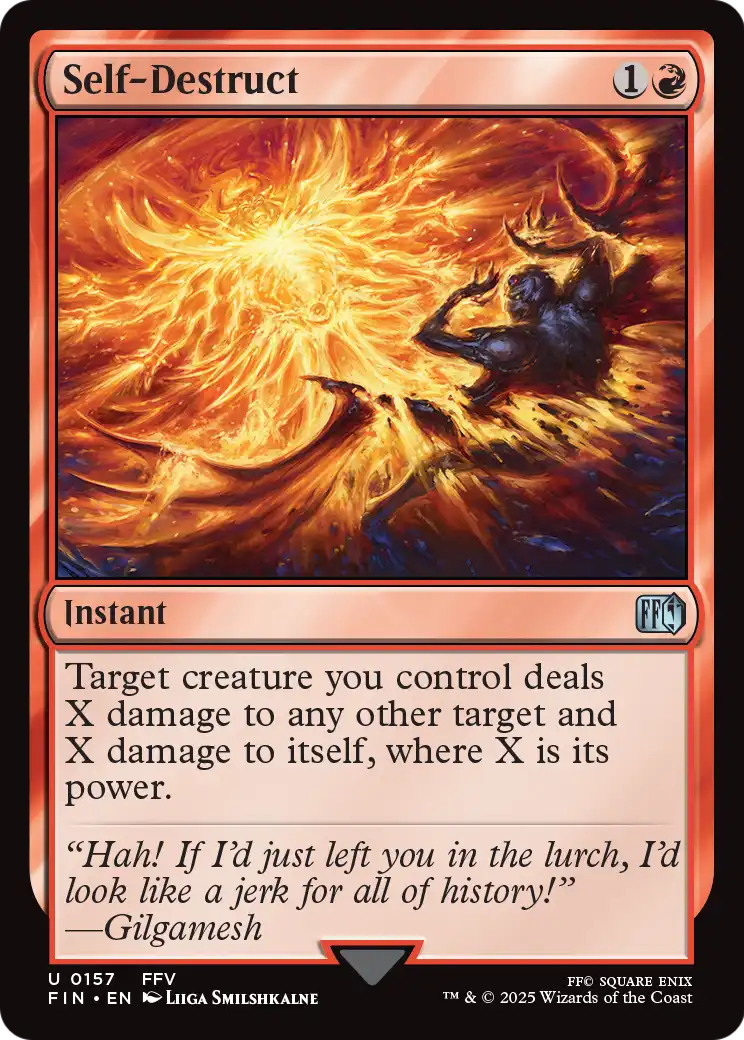 Self-Destruct - (FIN) #157