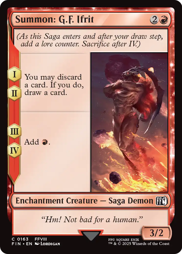 Summon: G.F. Ifrit - (FIN) #163