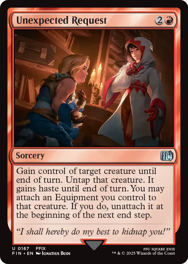 Unexpected Request - (FIN) #167