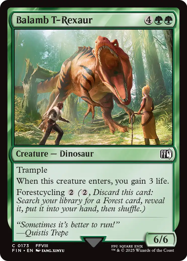 Balamb T-Rexaur - (FIN) #173